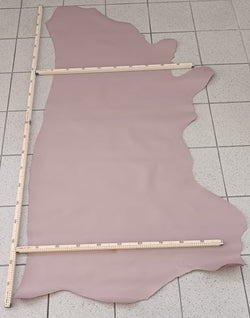 122C 1/2 VITELLO LISCIO COL. ROSA CIPRIA PER CALZATURA